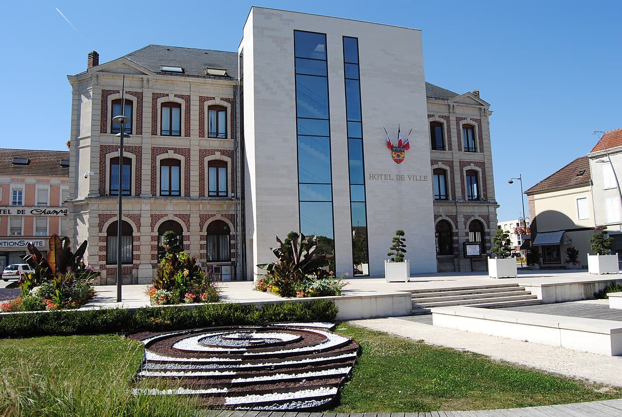 L'hôtel de ville de Romilly-sur-Seine